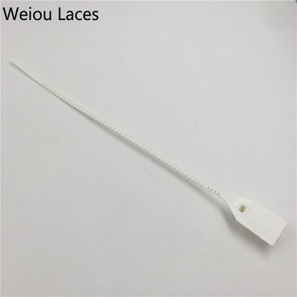 Weiou Laces Colorful Zip Tie  NEW Disposable Plastic Tips With White Text 2018 2019 2020 Or No Text