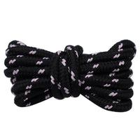 4.5MM Top Shoe Accessories Polyester Ropes Black Pink Shoelaces Unisex For Pro Men Women Sneaker