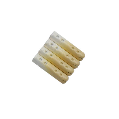 New Weiou Arrivals 100 pcs/lot 4*22mm Beige Dongxiao Type Khaki-Milk White Lacet Ends For Selling