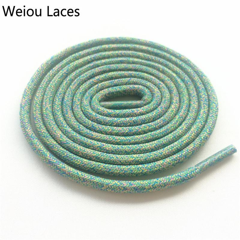 Weiou Polyester Walking Boot Laces Rope Lacing Sport Multicolor Shoelace Replacement Shoe Laces For