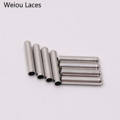 Weiou 20pcs 4.3x22mm Shoes Accessories Diy Shoelaces Shoe Lace Tips Unsex Women Replacement Head For