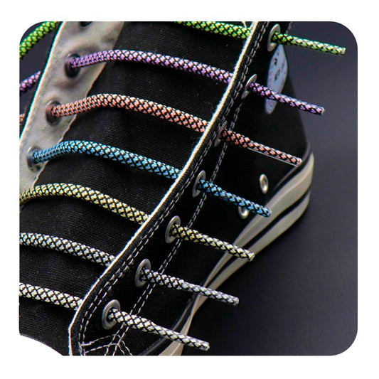 Weiou Laces Personalised Sneaker Boots Cord Luminous Shoe Accessories Best 4.5 MM Night Glow Ropes