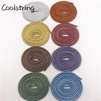 10 Colors Wavy Black Gold White Silver Metallic Thread Shoe Laces Glitter Shimmering Bootlaces For