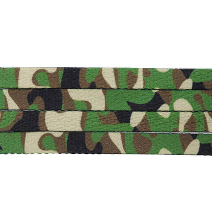 Laces Manufacturers Digital Print Flat Camouflage Shoelaces Custom 60-180cm Camo Sports Bootlaces