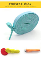 Weiou Wholesale Shoe Accessories Support Custom Length And Color Cheap 8mm Width Flat Cotton Fabric Mesh Shoelaces