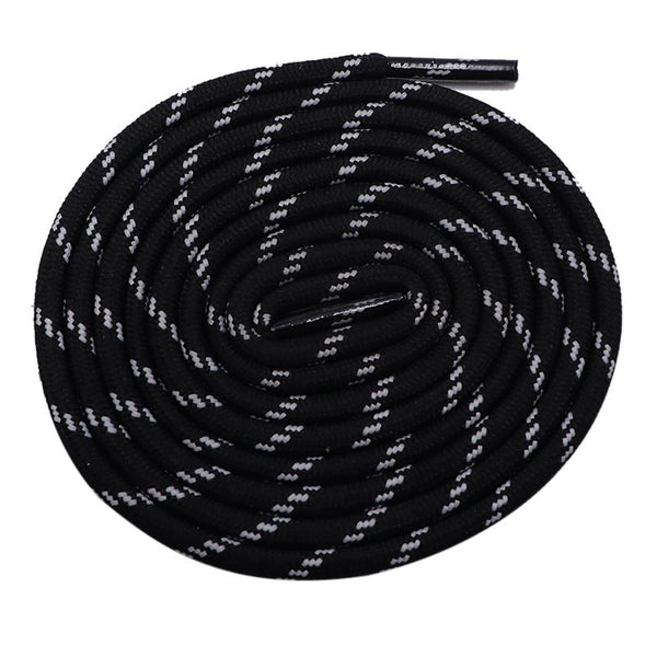 Weiou Laces 4.5MM Polyester Normal Ropes Eco-Frendly Material Strong String Accessory Black White