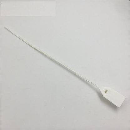 35cm PP Zip Tie Men Women Snaeker 2021 White Logo Decoration Disposable Plastic Seals Causal Shoes