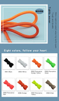 Spiral Pattern Hiking Shoe Ropes Best Shoe Accessories 4.5MM Durable Laces Outdoor Activity Pretty