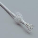 3MM Elastic Shoelaces With Transparent Laces Head Excellent Ductility Stretch Ropes For Winding