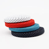 Weiou Support Custom Polyester 3M Reflective Flat Double Twill Shoelaces with High Quality For Shoes