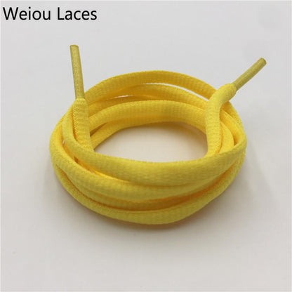 Weiou Cool 6mm Strong Oval Shoelaces Rope For Sports Athletic Shoes Ideal Laces For Brand boots