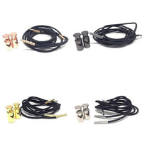 2pcs/Set METAL Cord Locks Spring Stopper Toggle Lock Ends Shoe Buckle Stoppers Shoelaces Rope Alloy