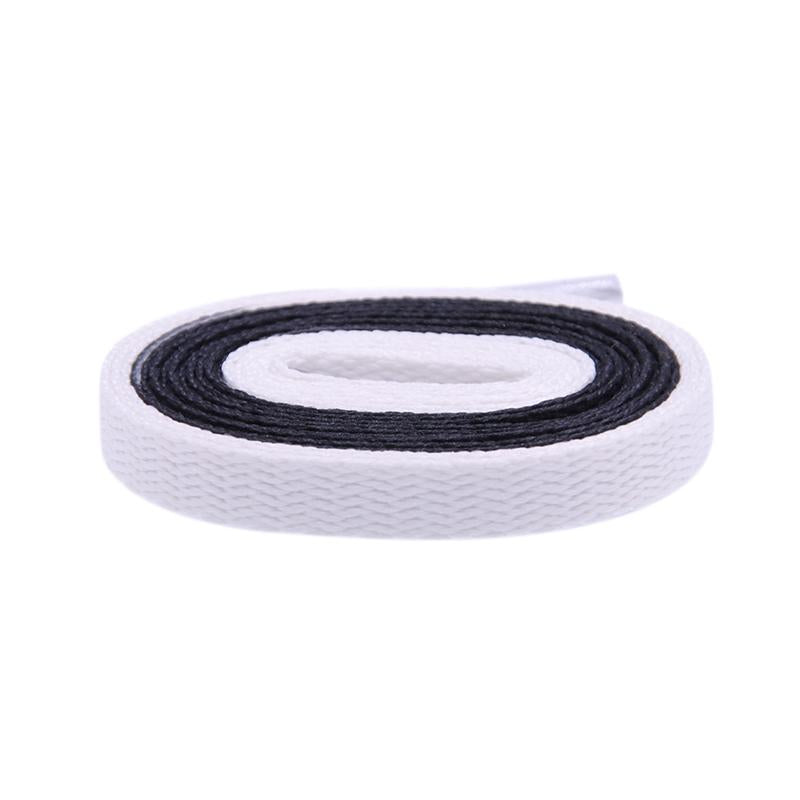 Weiou 170cm Extra Long Air Joint name 2 Tone Flat Shoelaces Black White Beige Red Splice Bootlace