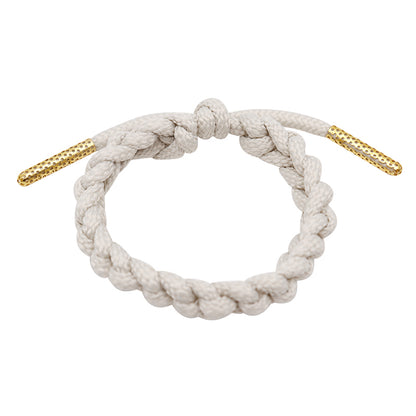 Weiou Manufacturer Fashion Accessories Polyester And Metal 15 Color Optional Braided Bracelet