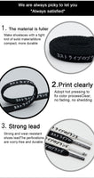 8M Japanese Black White Letter Printing Shoelaces 160 180CM Runner Safety Cords Katakana Text