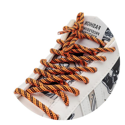 4.5MM 100% Polyester Shoe Cord Nice Packaging With Opp Plastic Bags Easy Ropes For Adults&Kids