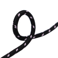 4.5MM Top Shoe Accessories Polyester Ropes Black Pink Shoelaces Unisex For Pro Men Women Sneaker