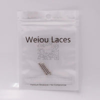 Weiou New Arrivals Laces End Press Install 4.5*22mm Silver Cave Metal Tips 100 pcs/lot Hole Hollow