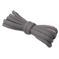 New Weiou 6MM Oval Ropes Deep Color Grey Black Shoelaces Hand-made High-Ranking Authentic Pure