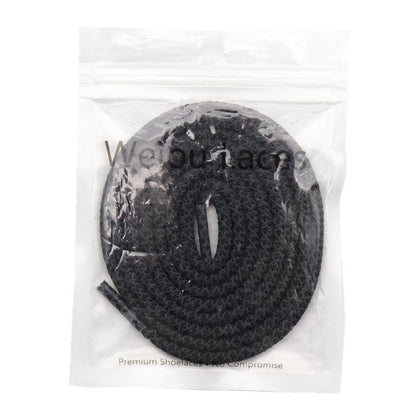 Weiou New 0.47 CM Diameter Round Rope Reflective Shoelaces For Women Men Night Running Sneakers