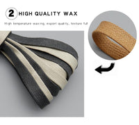 8MM Pure Color 100% Cotton Waxed Flat Laces Waterproof Durable Shoe Lacets Trendy New Arrivals