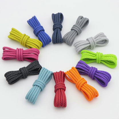 4.5MM High-Ranking Reflective Shoe Accessories Eye-Catching Shoelaces Daily Traveling Nice Street