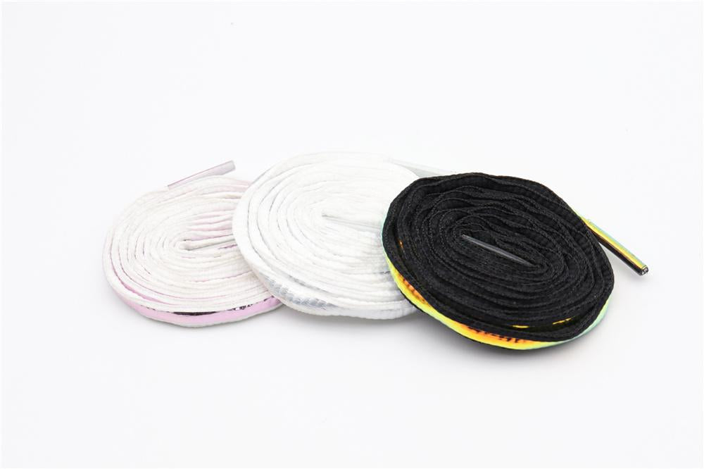 Oval Type 6MM Nice Shoelaces For Hiking Boots Men Women Sneaker 2021 Unisex Sport Ropes White Sliver