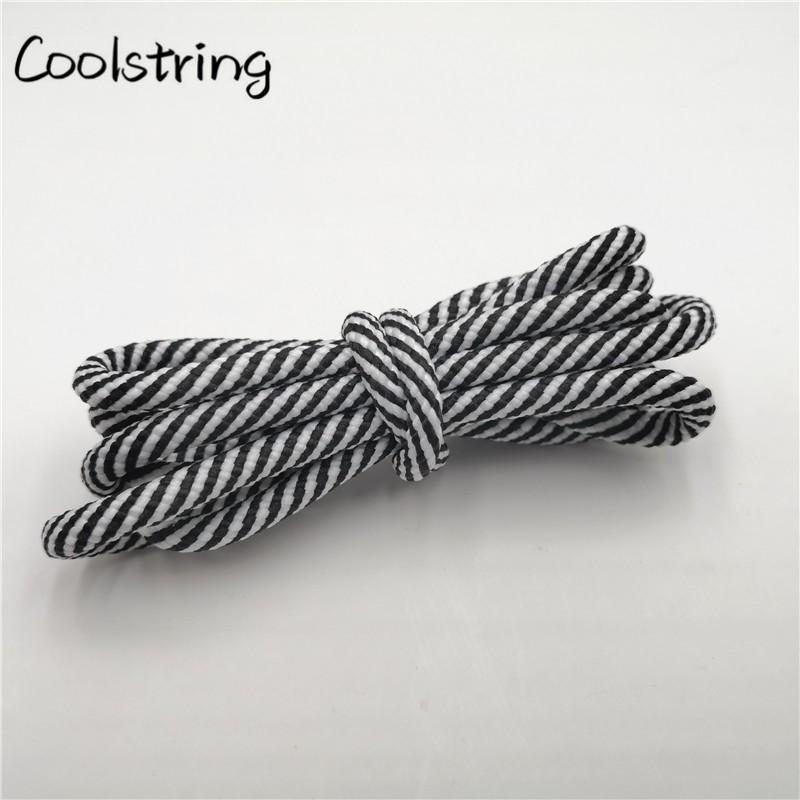 New Polyester Promotional Shoelaces 2 Colors Mixed Outdoor Sports Shoestrings Skating Bootlaces