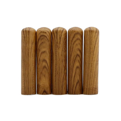 New Lace End 4.7*20.6MM Ancient-Wood Texture Shoelace Ends 4 pcs/lot For Hiking Boot Rope Plain