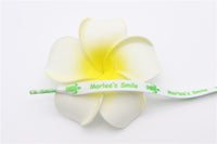 8MM White-Green Turtle Pattern High Quality Shoelace "Marlee's Smile" Letter Printing Rope изи буст