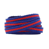 7MM Casual Shoelaces Beige&Black Blue&Red Double Color Combination High Quality Men Women Sneaker