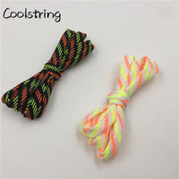 Stylish Heavy Duty Luxury Shoe Laces Striped Eco-Friendly Yellow Red Shoelaces Plaid Quality