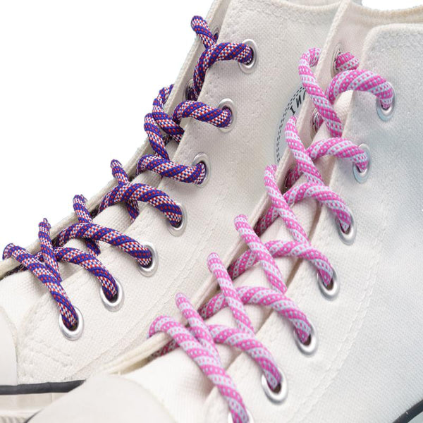 4.5MM Round shoestring High Quality Polyester Shoelaces For Women Sneaker 2021 Tennis Running Sport