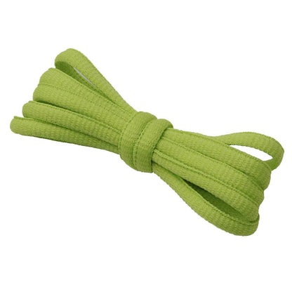 Weiou 6MM Polyester Natural Breath Green Shoe Ropes Pure Cotton Laces For Custom In Bulk Premium