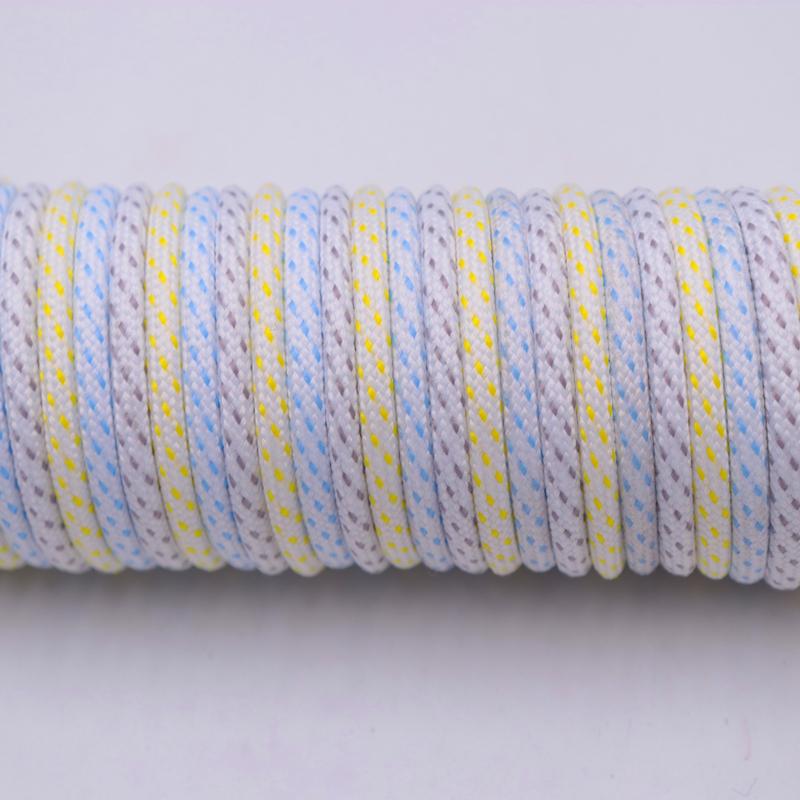 Weiou 4.5MM Polyester Laces Light Colorful Series Couple Clothing Matching Fashion Sneaker Ropes