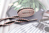 8MM A Pair Charmed Shoelaces Men Women Sneakers Boots 2021 Fashion Cords Easy Increased Shoe Laces