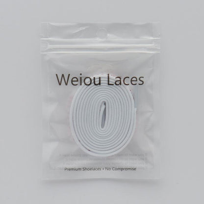 Weiou 7MM Premium Laces White Beige Lacet Silk Screen Japanese Letter Katakana Printing Light Weight