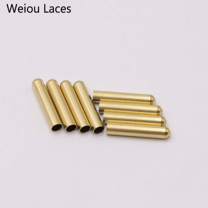 Weiou 20pcs 4.3x22mm Shoes Accessories Diy Shoelaces Shoe Lace Tips Unsex Women Replacement Head For