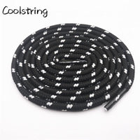 0.45cm Outdoor Unisex Casual Round Striped Sports Shoelace With Dots Bootlaces Shoestrings For Dorky