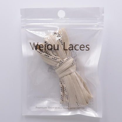 Weiou Laces Wide 7.5MM Round&Flat Unique Shoe Accessories Eco&Skin-Frendly Polyester For Hiking