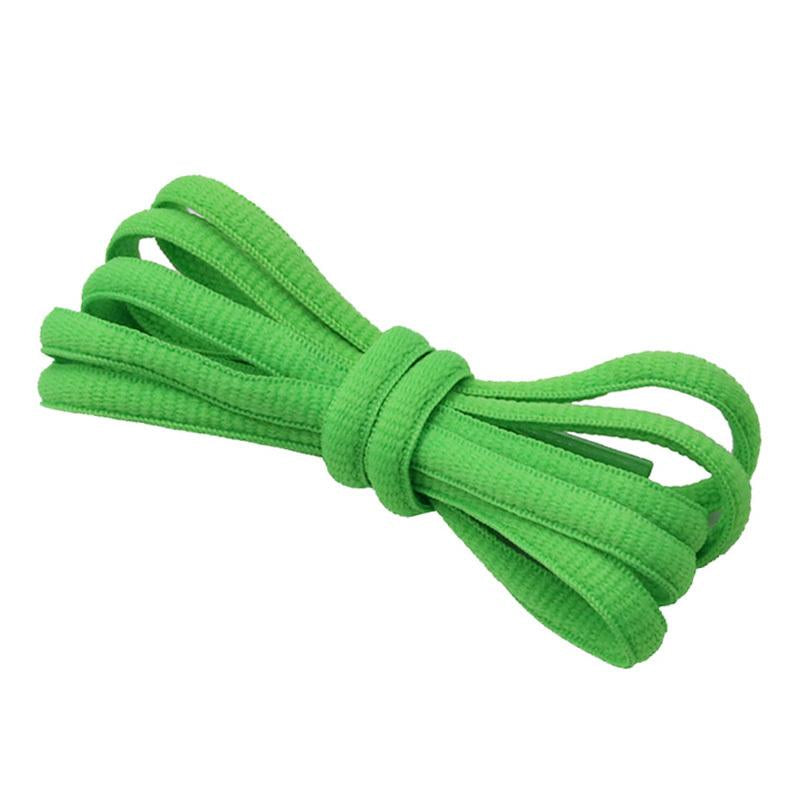 Weiou 6MM Polyester Natural Breath Green Shoe Ropes Pure Cotton Laces For Custom In Bulk Premium