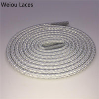 Weiou Creative New Lace Designs Reflective Shoelaces Magic White 3M Rope Laces Sports Pretty