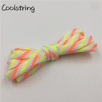 Stylish Heavy Duty Luxury Shoe Laces Striped Eco-Friendly Yellow Red Shoelaces Plaid Quality