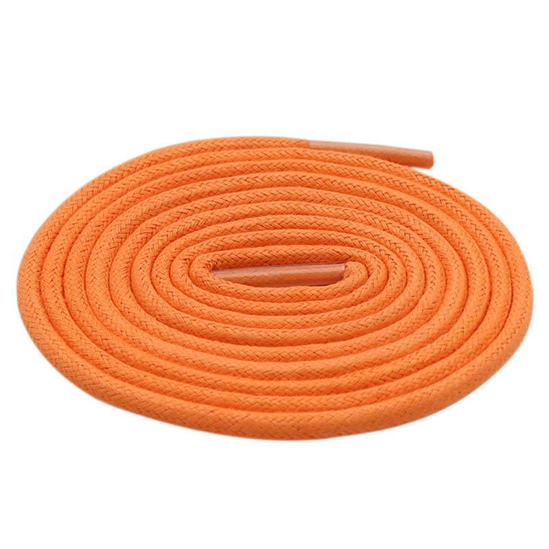 3MM 100% Waxed Thiny Round Cord for Leather Booth Anti-Water Rope For Raincoat Belt Orange Yellow