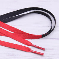 8MM Double Color Combination Top Quality Trendy Shoelaces Men Women Jumpman Sneaker 2021 180CM Ropes