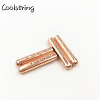 4pcs/set 3.8*22mm bullet metal aglets Shoe Lace Tips Replacement Head for Shoestrings Clothes