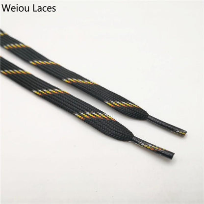 Weiou Athletic Laces Cap Pants Rope Belt High Quality Sports Casual Shoelace Striped Cross Grain