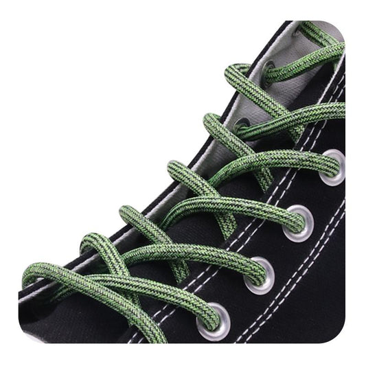 Weiou Lace Personality Sports Shoelaces 0.5cm Round Rope Superior Quality Polyester Shoestrings For