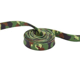 Top 8MM Camouflage color Flat Shoelaces Accessories Heat Transfer Printing Ropes Men Women Canvas