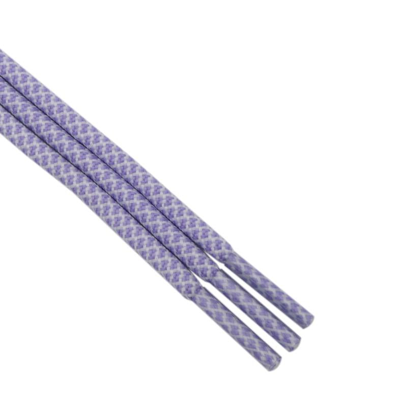 4.5MM Good Purple Polyester Laces Color Contrast Matching Unconventional Eye-Catching Ropes For